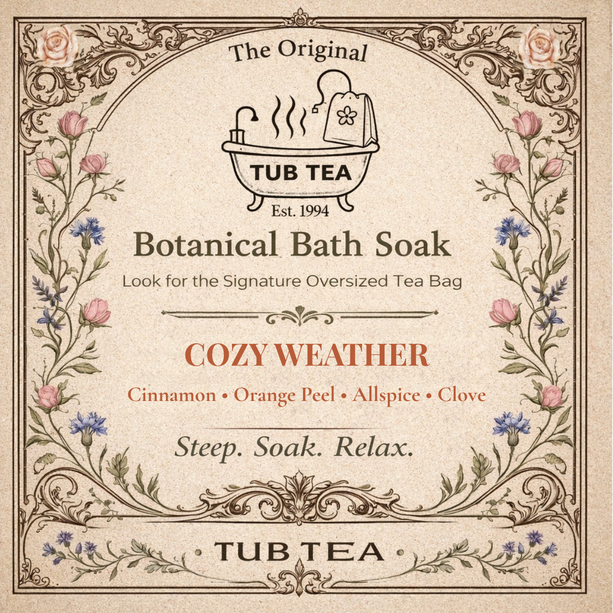 Cozy Weather Tub Tea