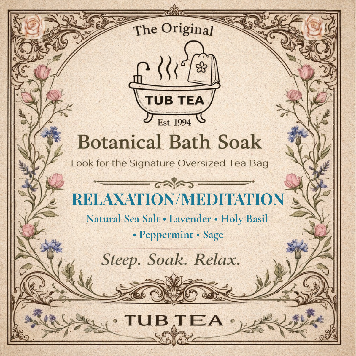 Relaxation & Meditation Tub Tea