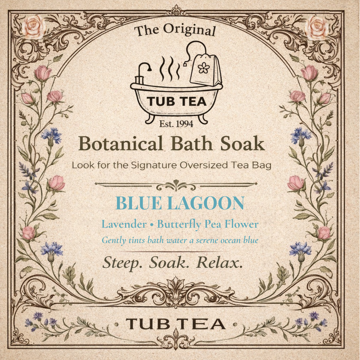 Blue Lagoon Tub Tea