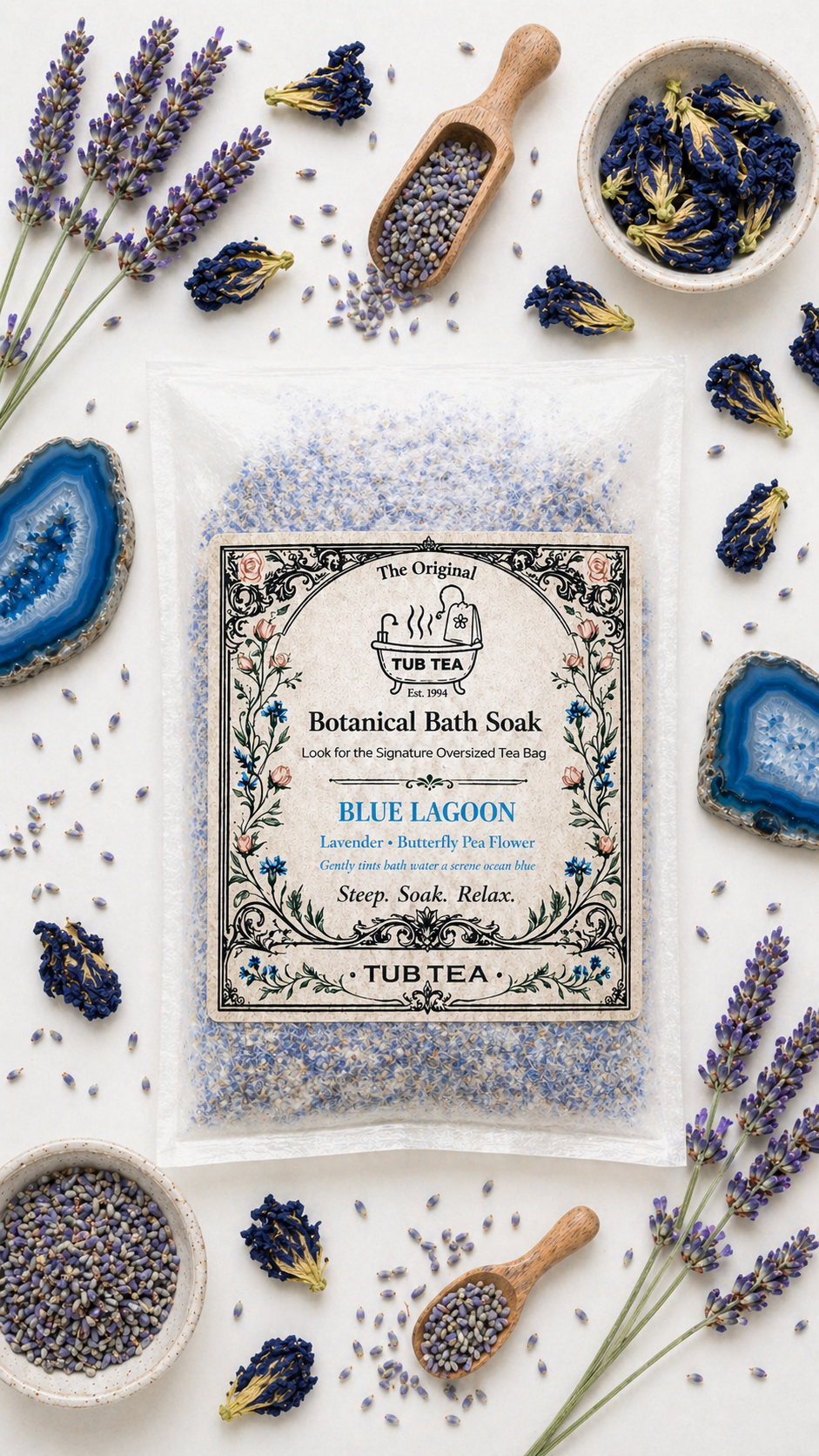 Blue Lagoon Tub Tea